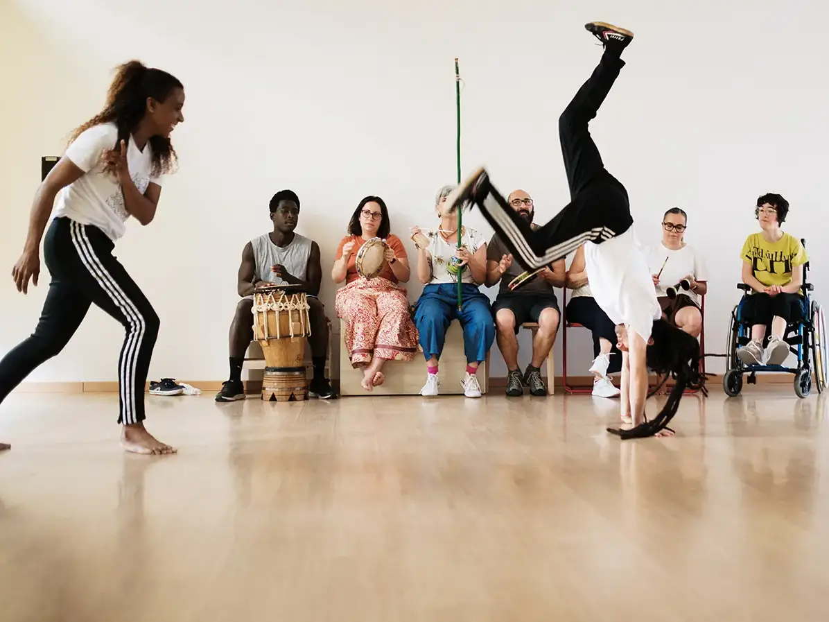 capoeira angola, zona mossa, parma